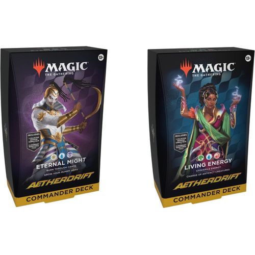Magic The Gathering | Aetherdrift Commander Deck (x2 Full Set)