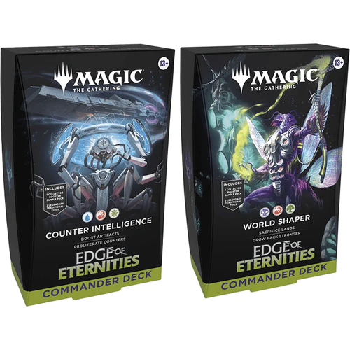 Magic The Gathering | Edge of Eternities - Commander Deck Set (Pair 2 Decks)