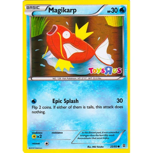 Magikarp - 22/83 (Toys R Us Promo) (022/083) (Miscellaneous Cards & Products)