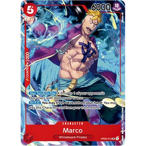 Marco (Japanese 1st Anniversary Set) (OP03-013) [One Piece Promotion Cards]