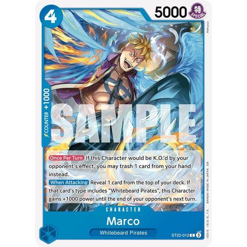 Marco (ST22-012) (Starter Deck 22: Ace & Newgate)