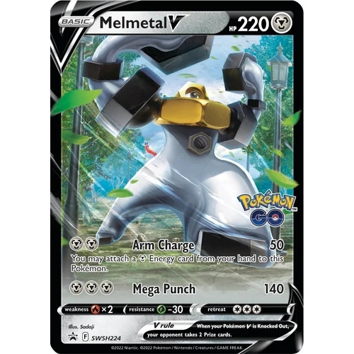 Melmetal V - SWSH224 (SWSH224) (SWSH: Sword & Shield Promo Cards)
