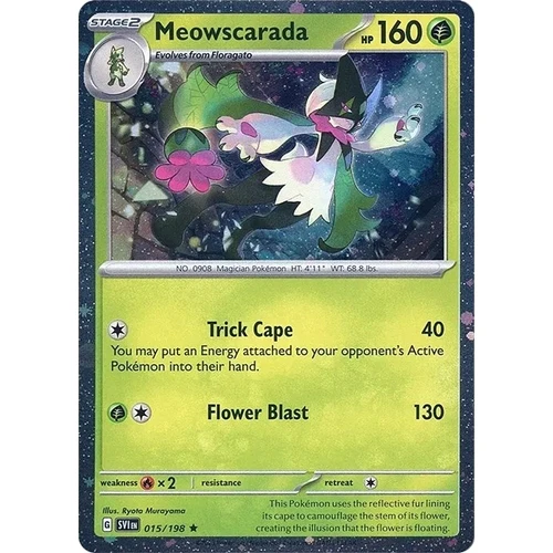 Meowscarada - 015/198 (Cosmos Holo) (015/198) (Miscellaneous Cards & Products)