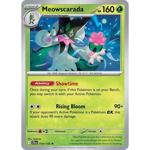 Meowscarada (018/159) (SV09: Journey Together)