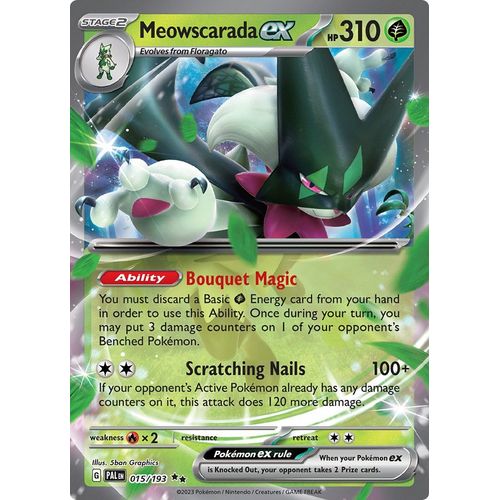 Meowscarada ex (015/193) [SV02: Paldea Evolved]