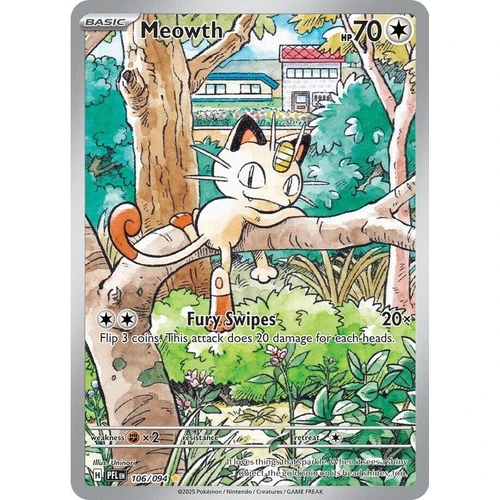Meowth (106/094) (ME02: Phantasmal Flames)