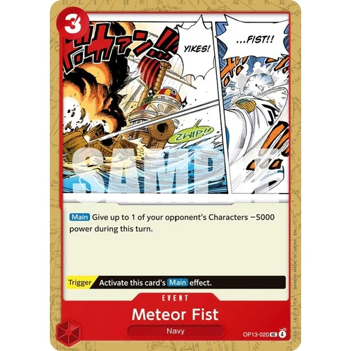 Meteor Fist (OP13-020) (Carrying On His Will)