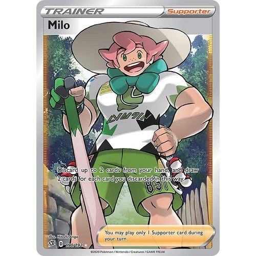 Milo (Full Art) (190/192) (SWSH02: Rebel Clash)