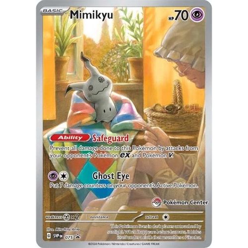 Mimikyu - 075 (Pokemon Center Exclusive) (075) (SV: Scarlet & Violet Promo Cards)