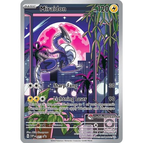 Miraidon - 013 (Pokemon Center Exclusive) (013) (SV: Scarlet & Violet Promo Cards)