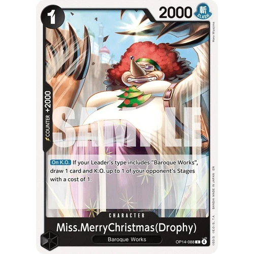 Miss.MerryChristmas(Drophy) (OP14-088) (The Azure Sea's Seven)