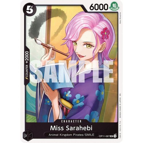 Miss Sarahebi (OP11-087) [A Fist of Divine Speed]