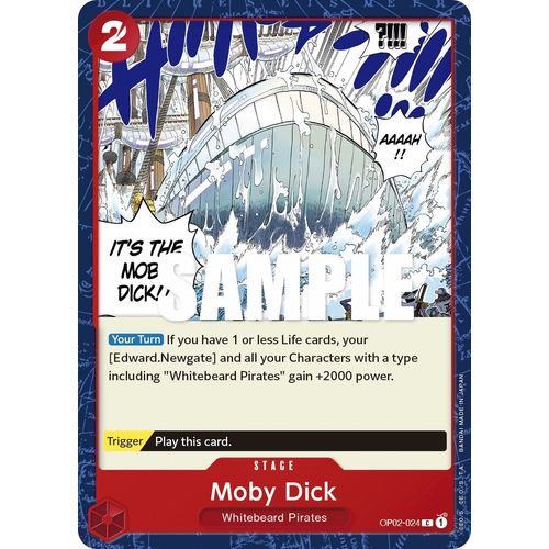 Moby Dick (OP02-024) [Paramount War]