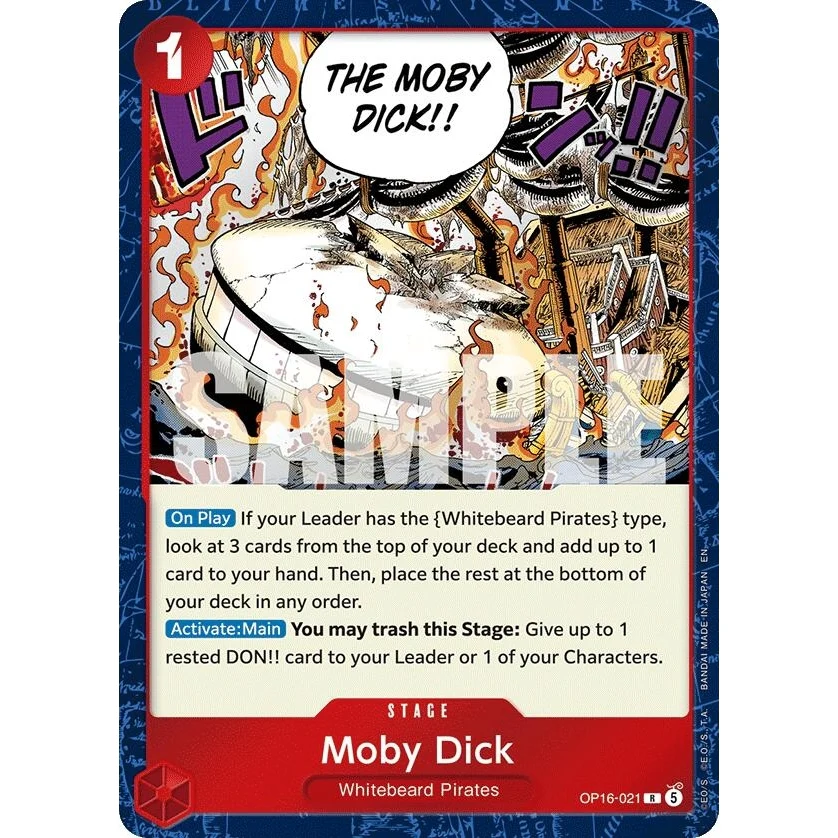 Moby Dick (OP16-021) (The Time of Battle)