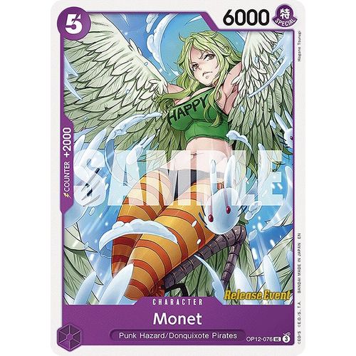 Monet (OP12-076) (Legacy of the Master Release Event Cards)