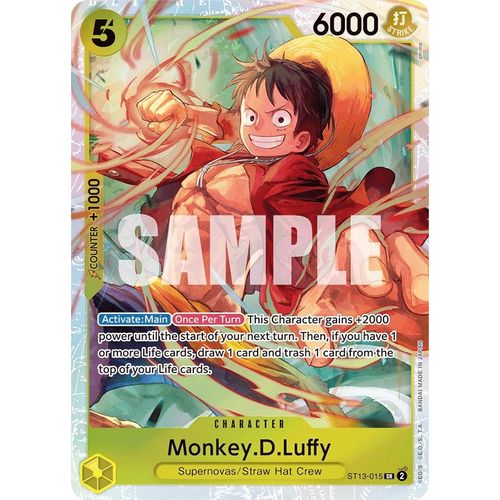 Monkey.D.Luffy (015) (ST13-015) [Ultra Deck: The Three Brothers]