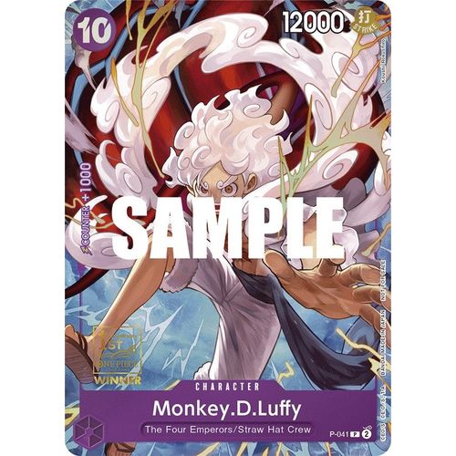 Monkey.D.Luffy (041) (1st Anniversary Tournament) (P-041) [One Piece Promotion Cards]