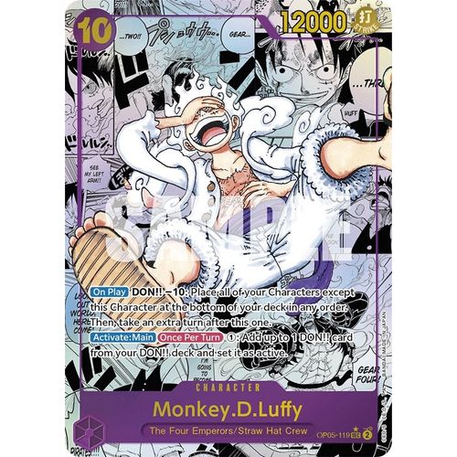 Monkey.D.Luffy (119) (Alternate Art) (Manga) (OP05-119) [Awakening of the New Era]