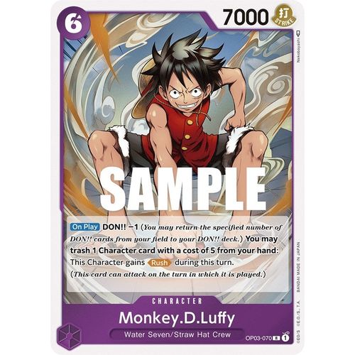 Monkey.D.Luffy (OP03-070) [Pillars of Strength]