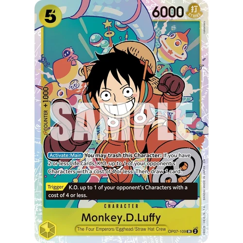 Monkey.D.Luffy - OP07-109 (Reprint) (OP07-109) (Premium Booster -The Best- Vol. 2)