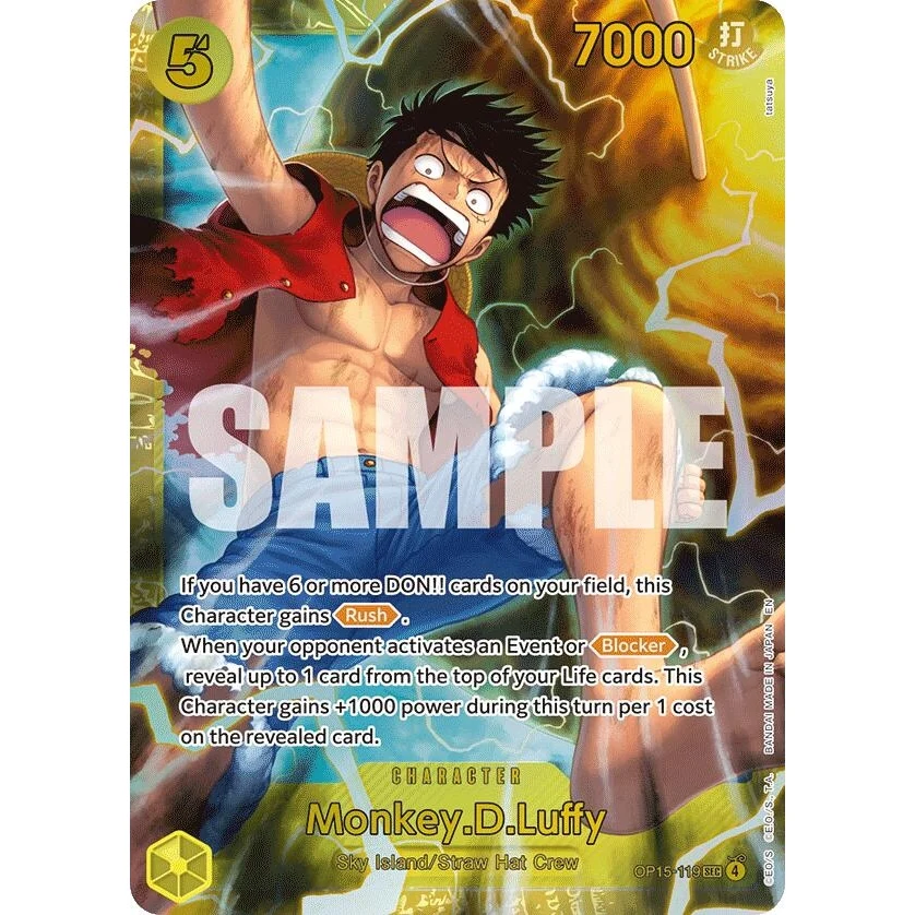 Monkey.D.Luffy (OP15-119) (OP15-119) (Adventure on Kami's Island)