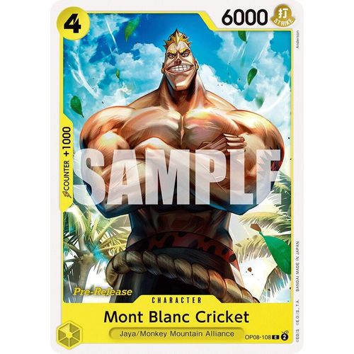 Mont Blanc Cricket (OP08-108) [Two Legends Pre-Release Cards]