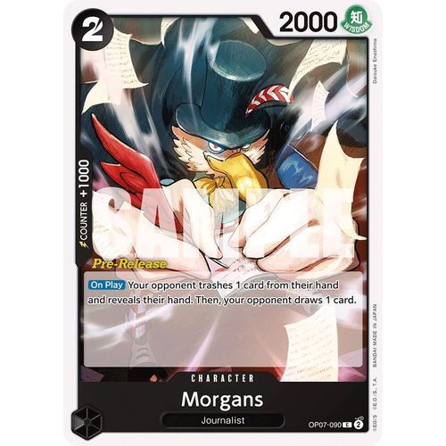 Morgans (OP07-090) [500 Years in the Future Pre-Release Cards]