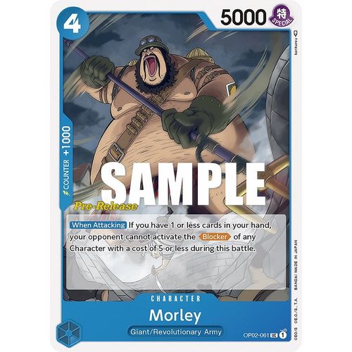 Morley (OP02-061) [Paramount War Pre-Release Cards]