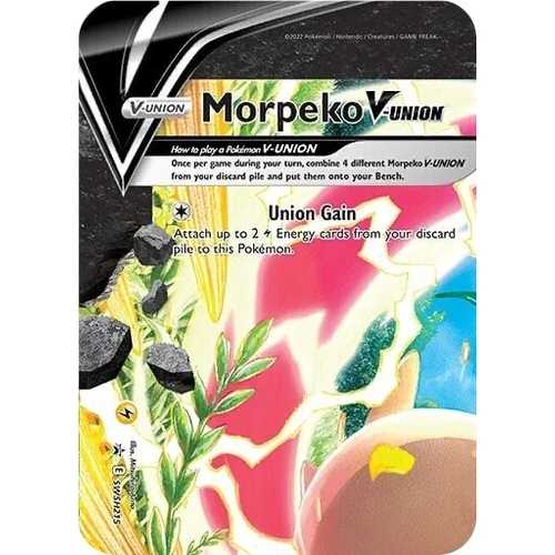 Morpeko V-Union - SWSH215 (SWSH215) (SWSH: Sword & Shield Promo Cards)