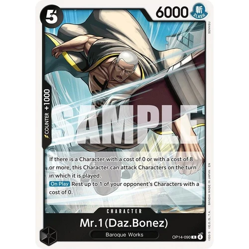 Mr.1(Daz.Bonez) (OP14-090) (The Azure Sea's Seven)