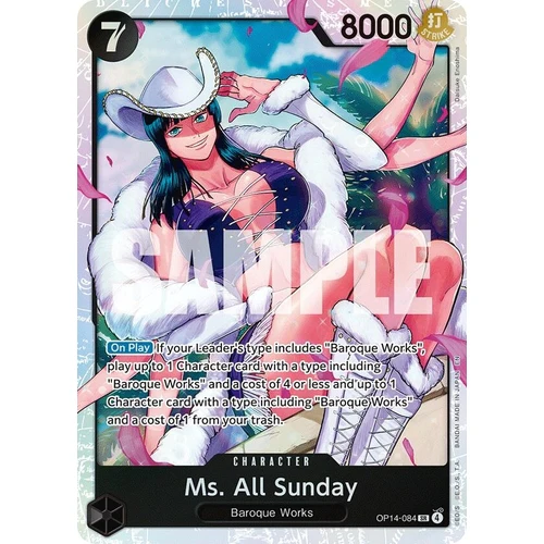 Ms. All Sunday (OP14-084) (The Azure Sea's Seven)