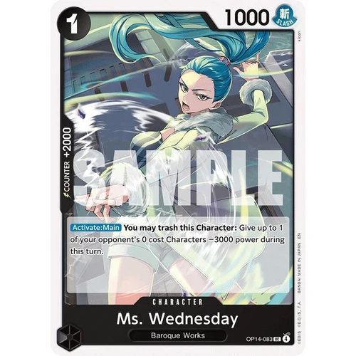 Ms. Wednesday (OP14-083) (The Azure Sea's Seven)