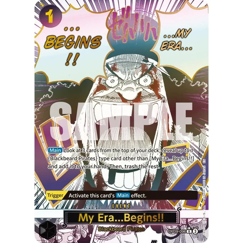 My Era...Begins!! (Manga) (OP09-096) (Premium Booster -The Best- Vol. 2)