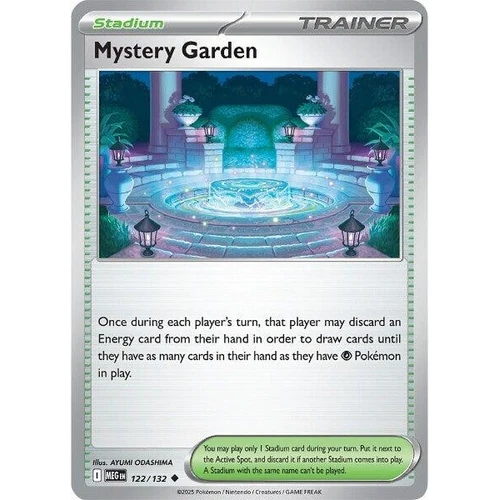 Mystery Garden (122/132) (ME01: Mega Evolution)