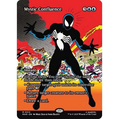 Mystic Confluence (Borderless) (12) (Marvel Eternal-Legal)