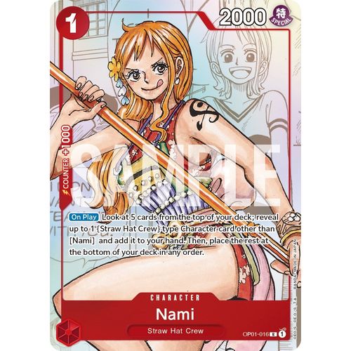 Nami - OP01-016 (Alternate Art) (OP01-016) [One Piece Promotion Cards]