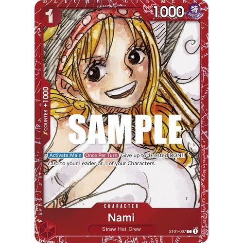Nami (Premium Card Collection -ONE PIECE FILM RED Edition-) (ST01-007) [One Piece Promotion Cards]