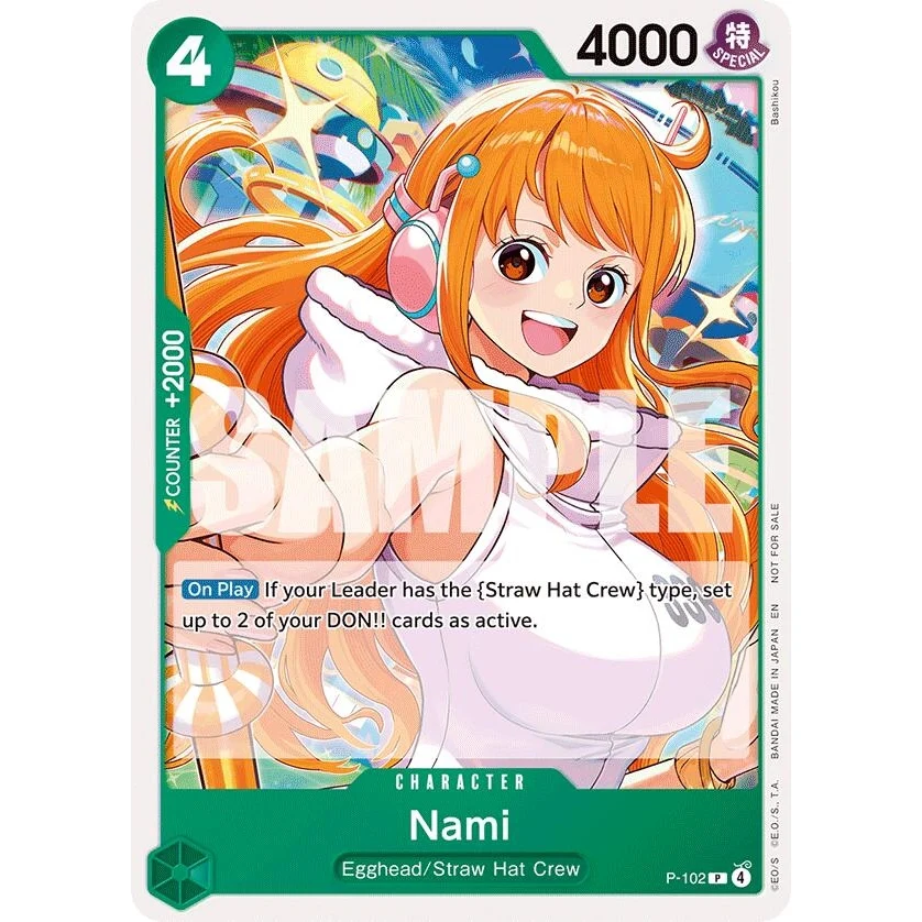 Nami (Tournament Pack 2026 Vol. 2) (P-102) (One Piece Promotion Cards)