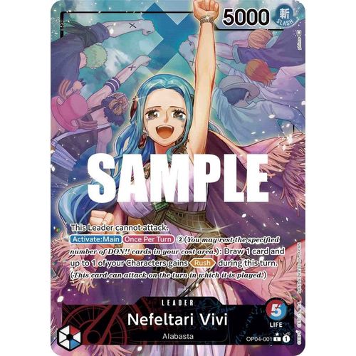 Nefeltari Vivi (001) (Alternate Art) (OP04-001) [Kingdoms of Intrigue]
