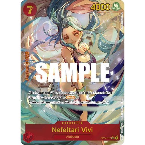 Nefeltari Vivi (118) (Alternate Art) (OP04-118) [Kingdoms of Intrigue]
