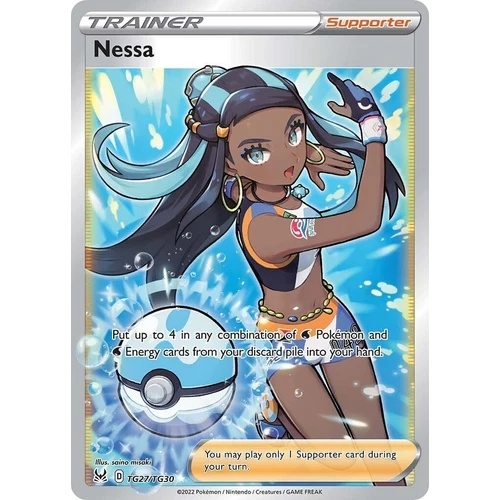 Nessa (TG27/TG30) (SWSH11: Lost Origin Trainer Gallery)