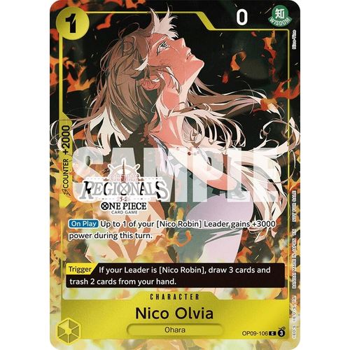 Nico Olvia (Regional Participation Pack 2025 Vol.1) (OP09-106) [One Piece Promotion Cards]