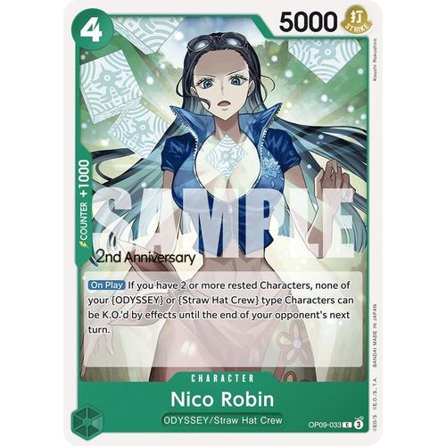 Nico Robin (033) (OP09-033) [Emperors in the New World: 2nd Anniversary Tournament Cards]
