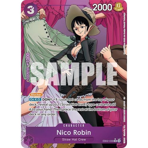 Nico Robin (Alternate Art) (EB02-036) (Extra Booster: Anime 25th Collection)