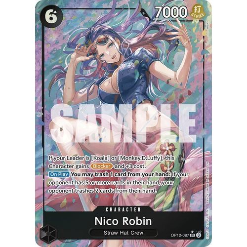 Nico Robin (Alternate Art) (OP12-087) (Legacy of the Master)
