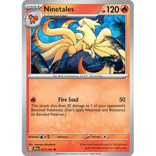 Ninetales (017/191) [SV08: Surging Sparks]