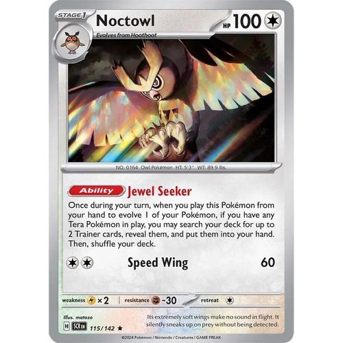 Noctowl (115/142) [SV07: Stellar Crown]