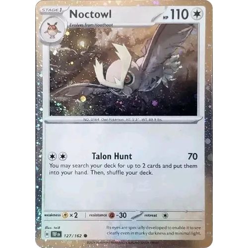 Noctowl - 127 (Cosmos Holo) (127/162) (SV: Scarlet & Violet Promo Cards)