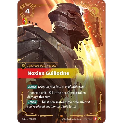 Noxian Guillotine (254/298) (Origins)