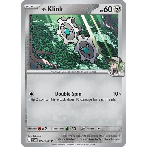 N's Klink (103/159) (SV09: Journey Together)